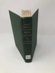 From Proust to Camus  by Andre Maurois  1966 1st edition Library Book - Bild 1 von 16