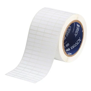Brady THT-1-459-10 3" Kern matt weiß Polyester Barcode und Leiterplatte Etikett - Bild 1 von 3