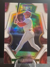 IVAN RODRIGUEZ /149 WHITE PRIZM 2023 SELECT BASEBALL TEXAS RANGERS