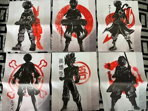 Anime Posters 11x14 (6 Pack) - Picture 1 of 7