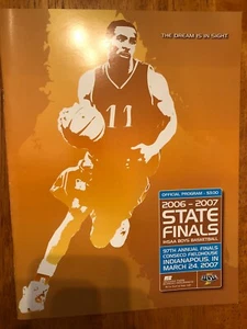 2007 Indiana High School Boys Basketball Star Finals Program - Photo 1/3