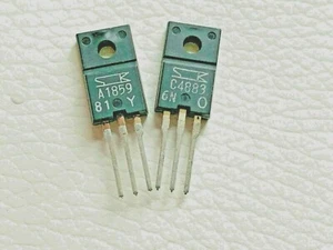 5 pares de controladores de salida de audio Sanken 2SA1859 + 2SC4883 ENVÍO GRATUITO EN EE. UU. - Imagen 1 de 1