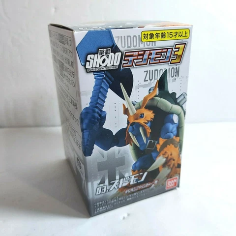 2021 Digimon Shodo MISB 3" Zudomon Poseable Figure Bandai Cover