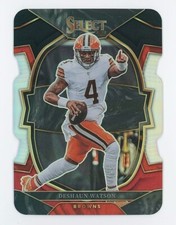 2022 Panini Select Concourse Black & Red Prizm Die-Cut Deshaun Watson #67