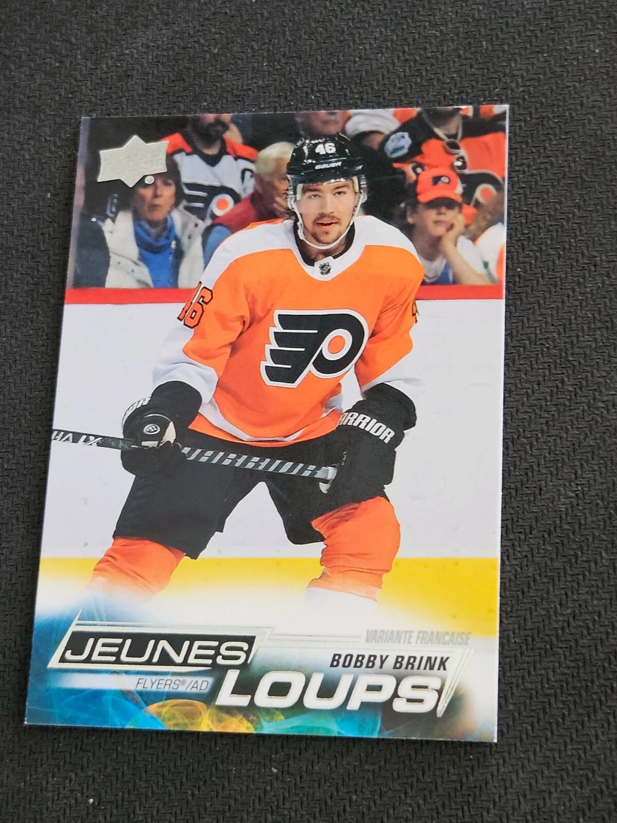 2022-23 UPPER DECK BOBBY BRINK #227 YOUNG GUNS JEUNES LOUPS FRENCH ROOKIE RC