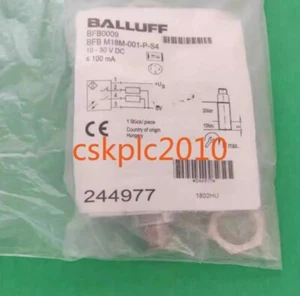 1 Stück Brandneu Original BALLUFF Verstärker BFB M18M-001-P-S4 BFB0009 auf Lager - Bild 1 von 1