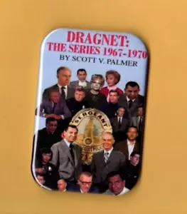 DRAGNET TV SHOW REFRIGERATOR MAGNET 2"X3" WITH ROUNDED CORNER - Picture 1 of 2