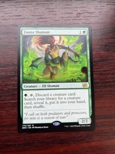 1x FAUNA SCHAMANE - Bruderkrieg - MTG - Magie die Versammlung - Bild 1 von 1