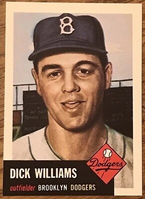 Dick Williams 1991 Topps Archives The Ultimate 1953 Card #125 MLB Free Shipping - Image 1 of 3