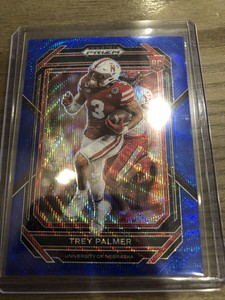 Prizm Draft Picks Trey Palmer #200 Blue Wave /249