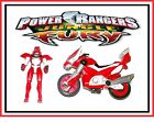 Power Rangers Jungle Fury_ Roter Ranger mit ""Transforming"" Battlebike 