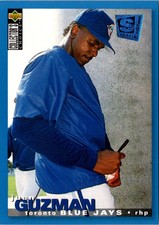 1995 Collector's Choice SE Juan Guzman #56 Toronto Blue Jays Baseball Card