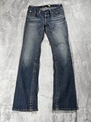 Big Star Remy Low Rise Fit Womens Blue Jeans Size 29L - Image 1 of 4