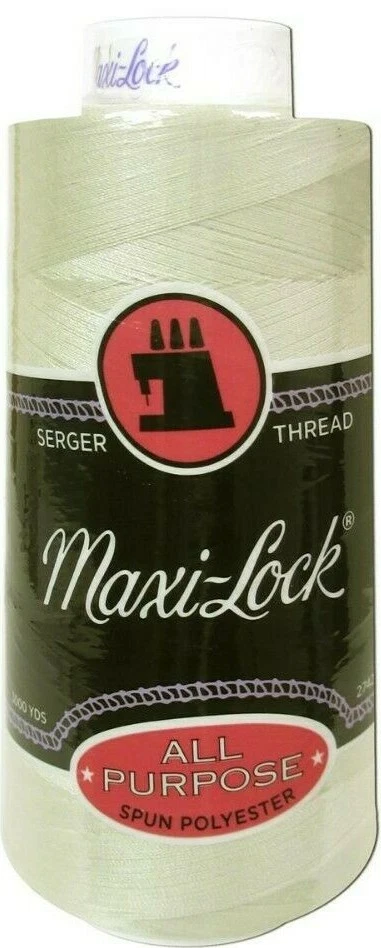 Maxi-Lock ~ Serger Thread - Eggshell, 3000 yd - Image 1 of 1