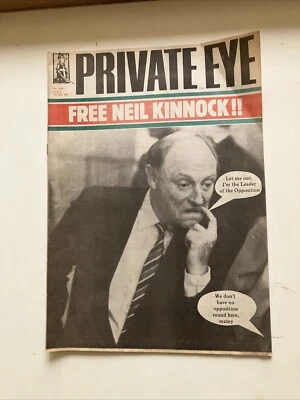 Private eye magazine July 1988 Free Neil Kinnock!! - Image 1 of 2