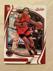 2021-22 Panini Chronicles Absolute Memorabilia Scottie Barnes #225 Rookie RC - Picture 1 of 2