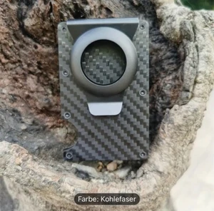 💖 AirTag Geldbörse Metall RFID Schutz Slim Wallet Mini Geldbeutel Herren 💖 - Bild 1 von 4