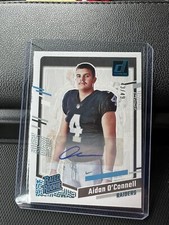 2023 Panini Donruss RATED ROOKIE PORTRAIT /49 Aidan O'Connell RC Auto #35