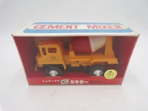 RARE 60's Toy Mark Japan B/O Motorized Cement Mixer Truck NOS Ideal Motorific - Picture 1 of 5