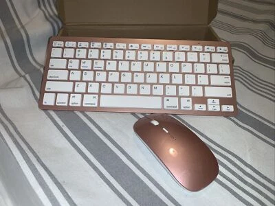 Wireless Keyboard And Mouse Rose Gold - Image 1 of 3
