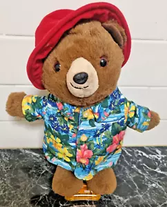 Paddington Bear Talking Dancing Soft Toy Reversible Jacket Rainbow Designs 2017 - Picture 1 of 12