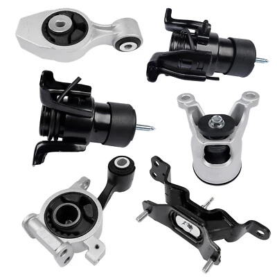 Juego de 6 soportes de motor y transmisión para Nisssan Murano 15-20 Infiniti JX35 2013 Foto 1 de 4