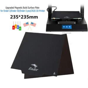 Creality Magnetic Hot bed Sticker Plate for Ender 3/3 Pro/5 3D Printer 235*235mm - Picture 1 of 8