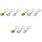  9 Pcs Keychain for Backpacks Golf Charms Cart Keychains Delicate