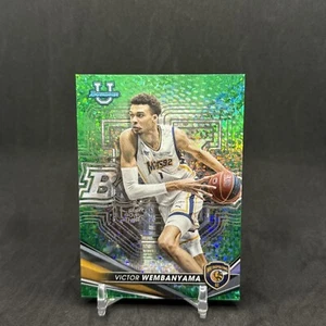 Victor Wembanyama 2022 Bowman U Best #51 Green Mini Diamond Refractor /99 RC - Picture 1 of 2
