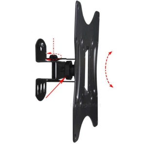 Soporte de montaje en pared para TV LED UHD para LG Samsung 26 28 29 32 39"" 42"" inclinación giratoria C5A - Imagen 1 de 6