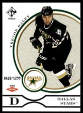 2003-04 Pacific Private Stock Reserve Blue Trevor Daley /1299 Dallas Stars #116