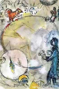 Marc CHAGALL - MARIA VOLLMOND IRREAL AFFEN KÜHE - 3 DRUCKGRAPHIKEN - Bild 1 von 1