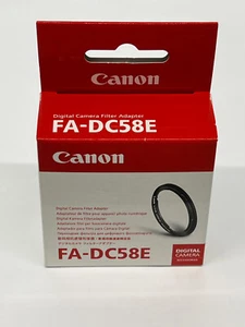 CANON FA-DC58E FILTER ADAPTER - Picture 1 of 1
