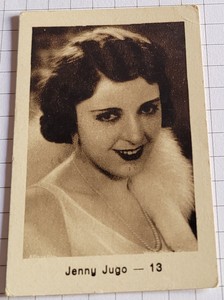 Actress JENNY JUGO | Film Photo - Trading Card #6435
