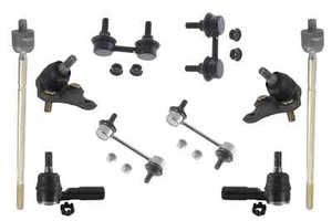 New Suspension & Steering Kit Ball Joints Sway Bar Link Tie Rods Front Both Side - Picture 1 of 1
