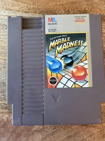 Marble Madness Nintendo NES Video Game Cartridge MB Milton Bradley Japan