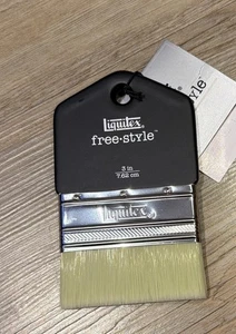 Liquitex Professional Freestyle Large Scale Paddle Brush 3 inch Art Paint - Bild 1 von 2