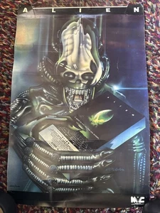 1979 ALIENS R.M LASLO Ridley Scott MAGNETIC VIDEO POSTER 21”x32” Very Rare! - Bild 1 von 14