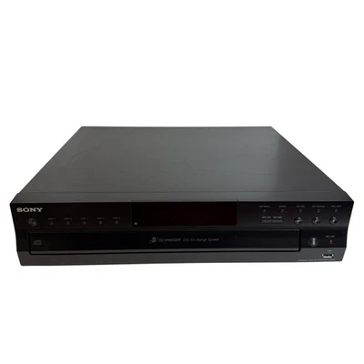 Sony CDP-CE500 5 Disc CD Changer Carousel Player USB Front Recorder TESTED WORKS - Image 1 of 4