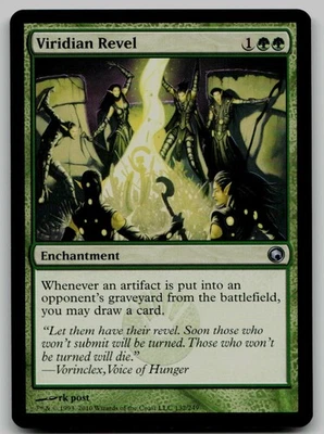 Viridian Revel U Scars of Mirrodin 132 NM - Image 1 of 2