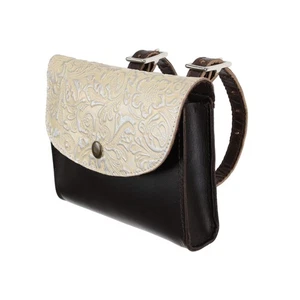 Showman Ethereal Rose Leather Pommel Pouch - Picture 1 of 3