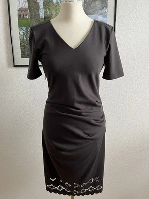Kaffe feminines Kleid sehr elegant gefüttert asphalt Vectra India Dress Gr. M 36 - Bild 1 von 3