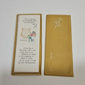 Vintage The Mustard Seed, Bible Verse Prayer Card Papers - Imagen 1 de 5