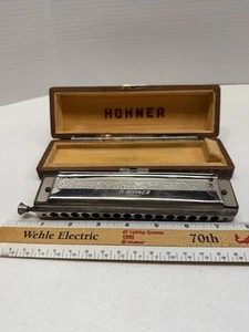 M. Hohner The 64 Chromonica 4 Octavas Cromáticas Modelo Profesional Alemania Llave C - Imagen 1 de 12