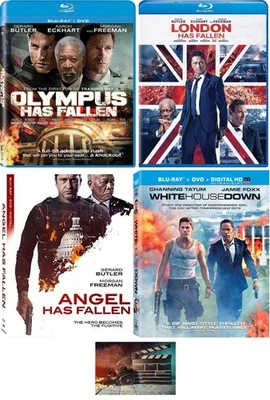 Olympus Has Fallen / London Has Fallen / Angel Has Fallen White House Down Blu R Foto 1 de 4