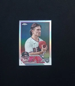 2023 Topps Chrome Corbin Carroll Rookie Image Variation SP 401 Leggi Descrizione  - Foto 1 di 5