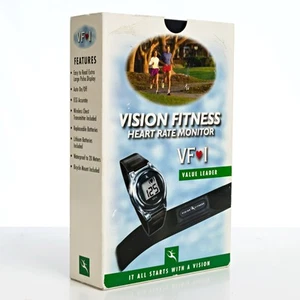 Monitor de ritmo cardíaco Vision Fitness VF1 - Caja abierta con batería nueva - Imagen 1 de 4