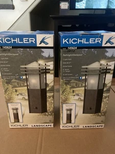KICHLER Model # 28112 Pathlight / Deckpost (PAIR OF 2) NEW - Picture 1 of 5