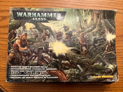 Warhammer 40k Astra Militarum Catachan Heavy Weapons Squad (5014) 2003 Nuevo en caja Foto 1 de 4