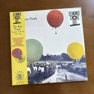 THE RAIN PARADE Emergency Third Rail Power Trip RED & YELLOW VINYL RSD SEALED - Picture 1 of 2